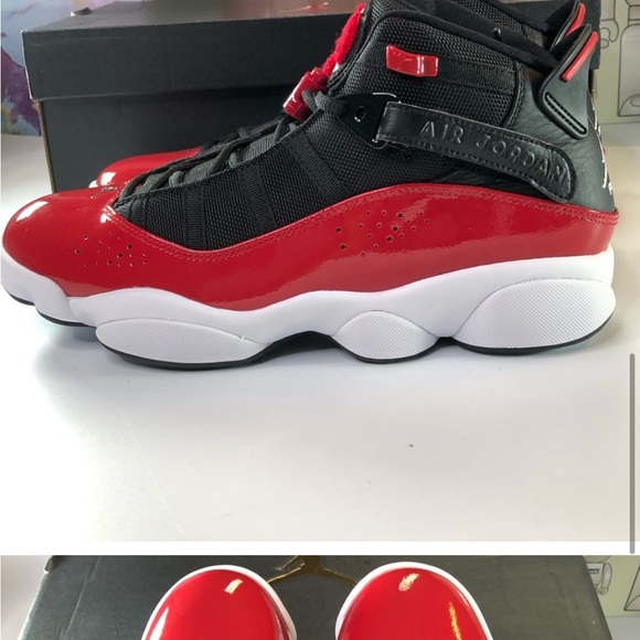 Men’s AirJordan 6 Rings men’s size 9.5?red sneakers - Picture 10 of 11
